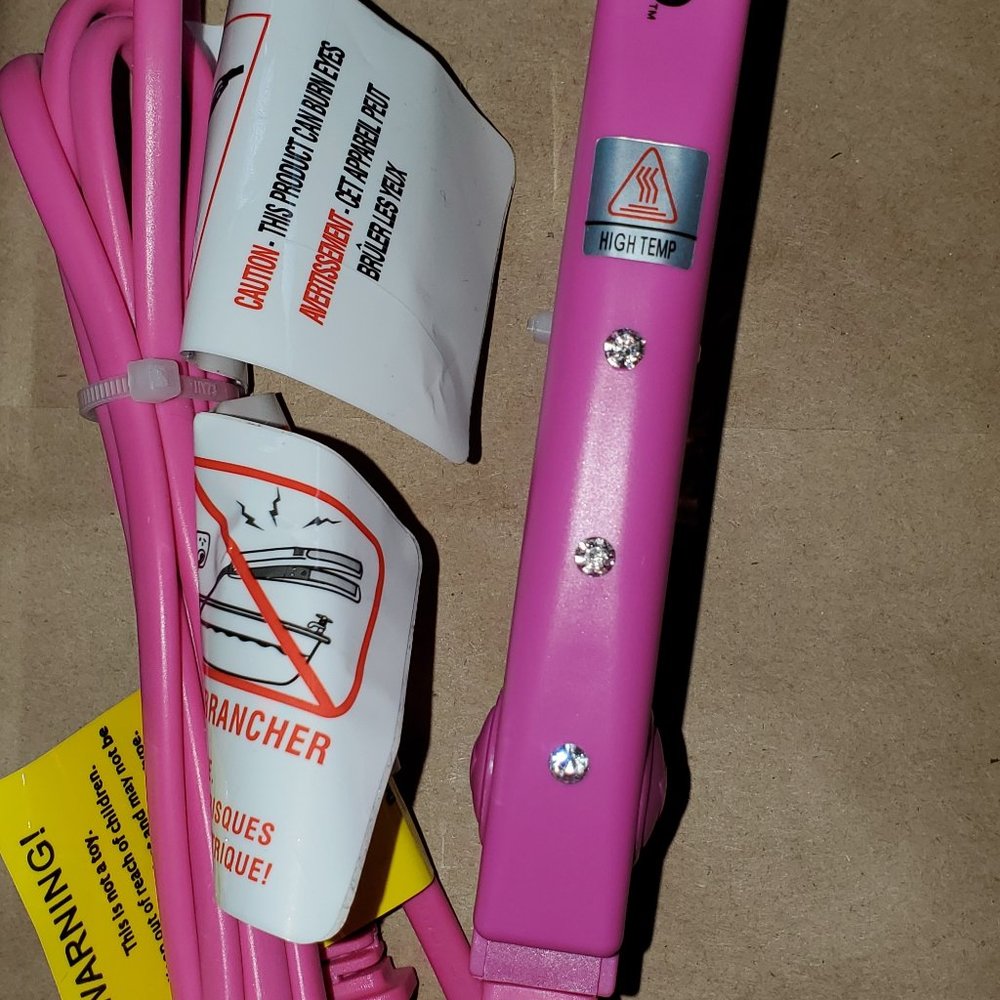 Plugged in styling iron